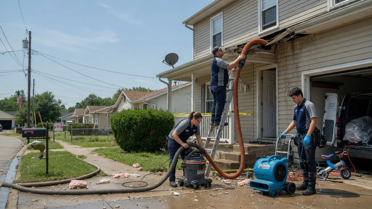 Water Damage Restoration in Mansfield, TN near me